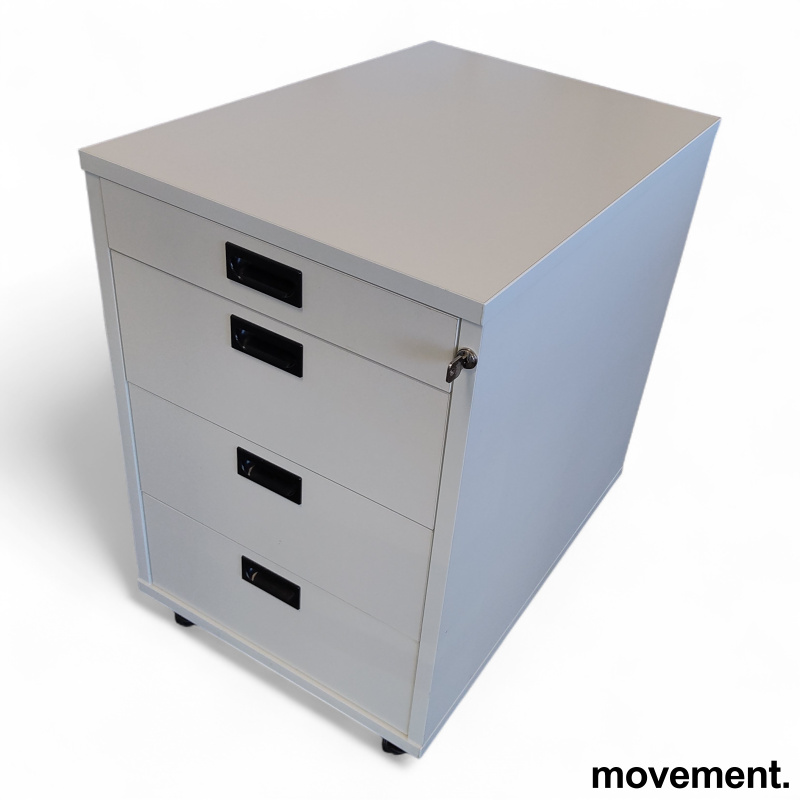 Skuffeseksjon 4 skuffer Hvit, Brukt - 1 / 2