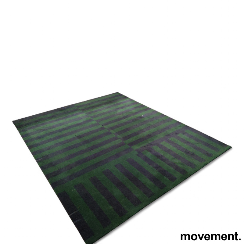 Stripe 300x250cm Grønn/mørk blå, - 1 / 3