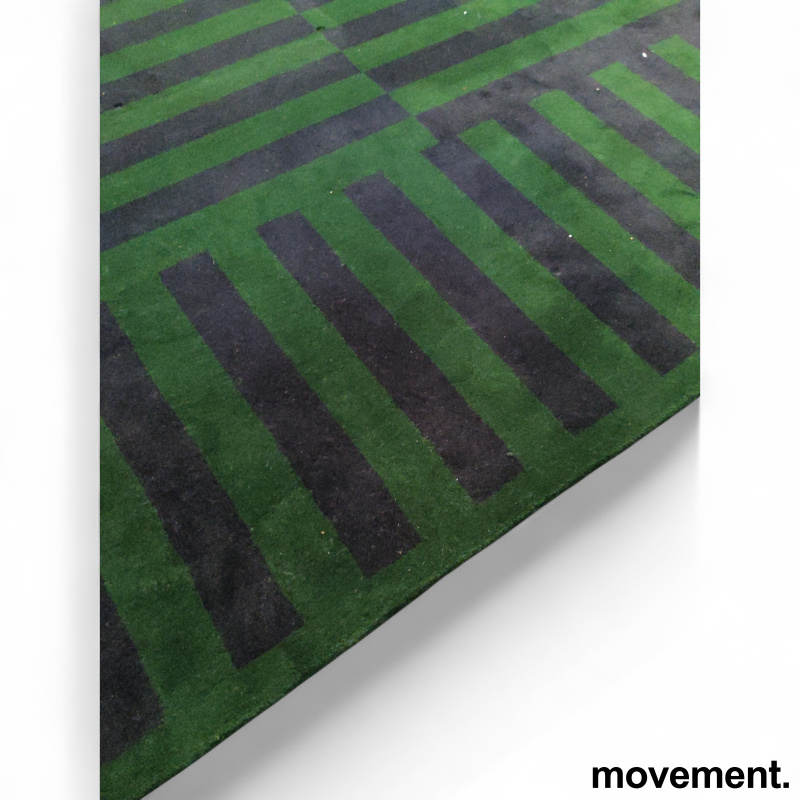 Stripe 300x250cm Grønn/mørk blå, - 2 / 3