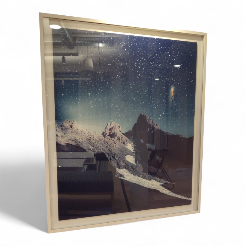 Bilde 103x131cm Fjell, Pent brukt