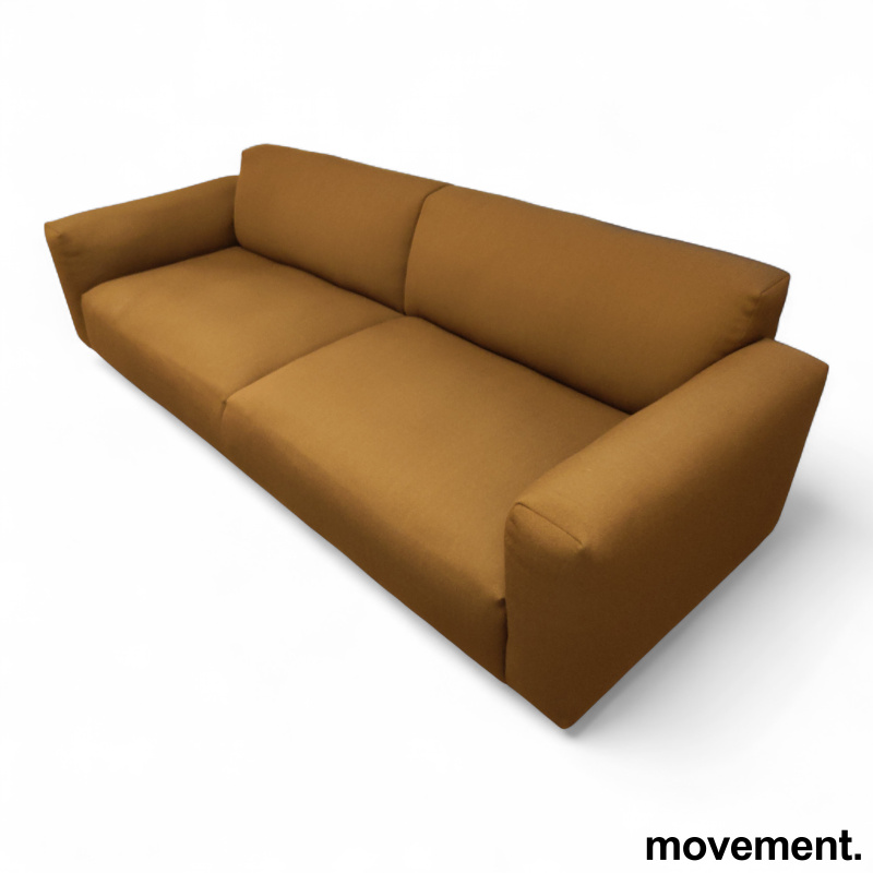 Koti 3-seter sofa Brunt stoff, ben - 2 / 2