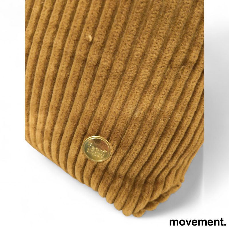 Solgt!Corduroy pute 45x45cm Mustard, Pent - 2 / 2