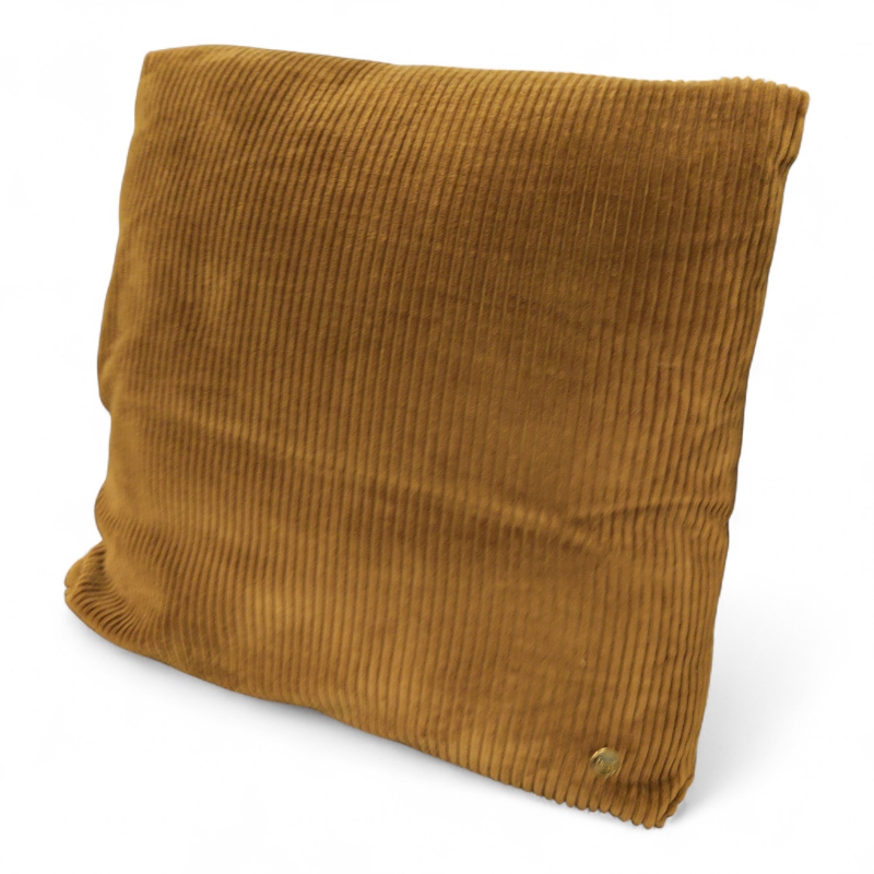 Corduroy pute 45x45cm Mustard, Pent