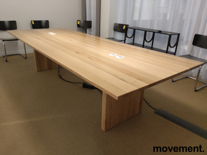 Møtebord 300x120cm Heltre eik, Pent - 2 / 4