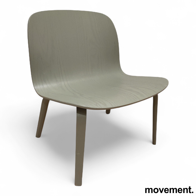 Visu loungestol Grønnlakkert eik, - 1 / 2