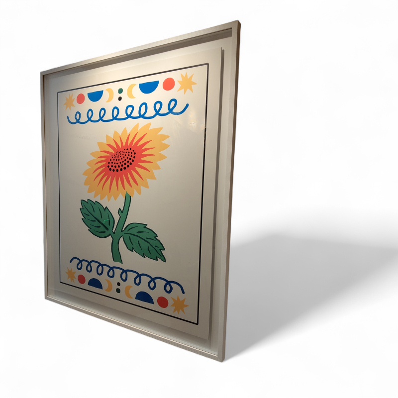 Bilde 103x131cm Solsikke, Pent