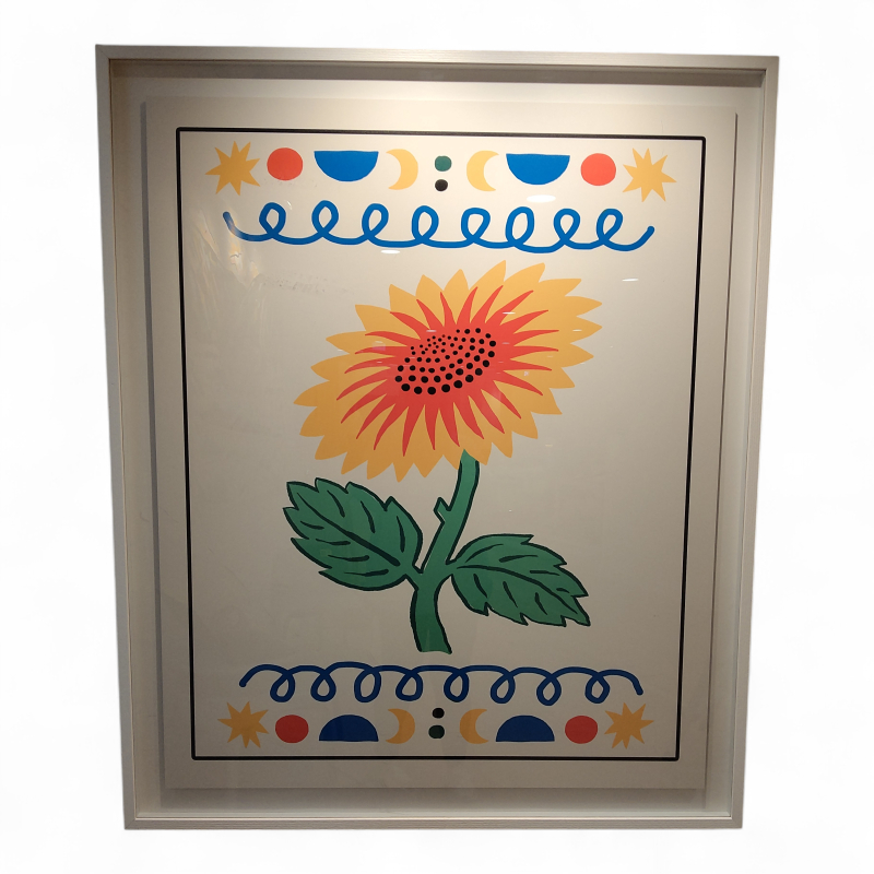 Bilde 103x131cm Solsikke, Pent