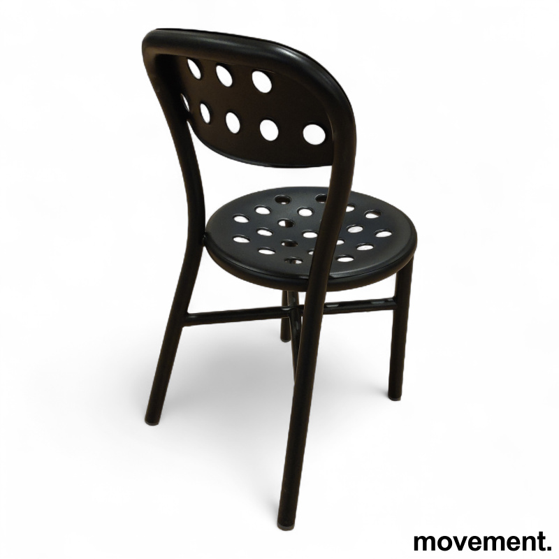 Pipe chair Sort, Pent brukt - 2 / 2