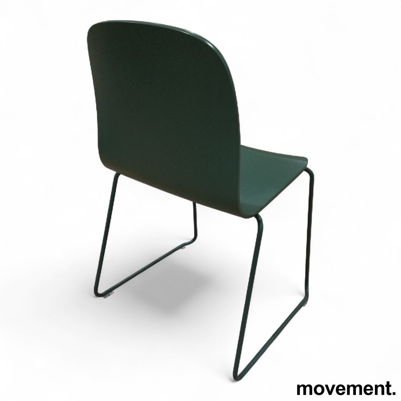 Visu Chair Sled base Grønnlakkert - 2 / 3