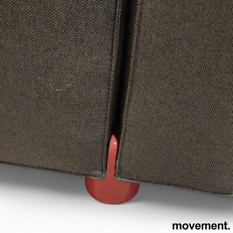 Barber Osgerby Sofa 3-seter Brunt - 4 / 5