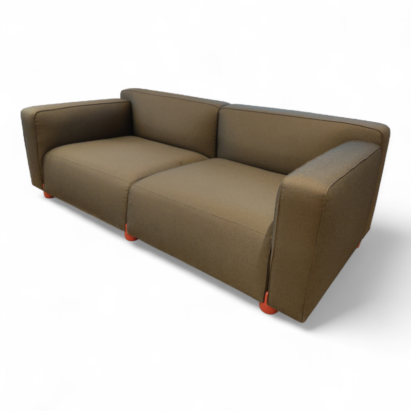 Barber Osgerby Sofa 3-seter Brunt