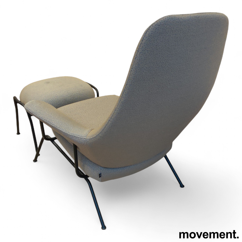 Hai lounge chair+Ottoman lys brunt - 2 / 4