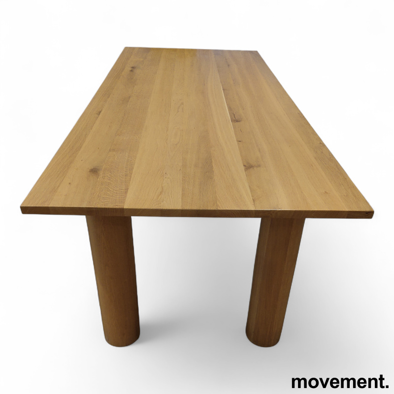 Møtebord 240x100cm Eikeplate runde - 2 / 4