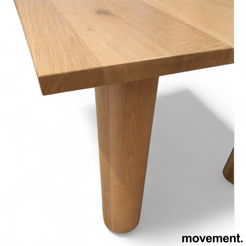 Møtebord 240x100cm Eikeplate runde - 3 / 4