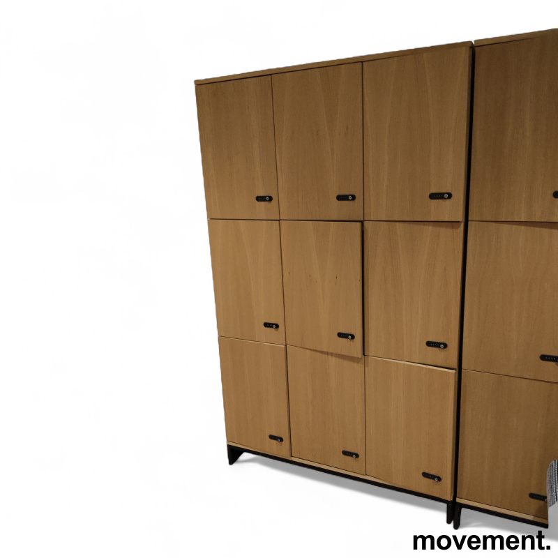 Lukeskap 120x45x192cm 9 luker Eik - 2 / 2