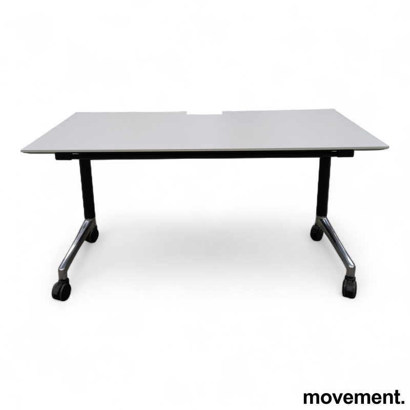 Flip Top 140x70cm Hvit laminat, - 3 / 3