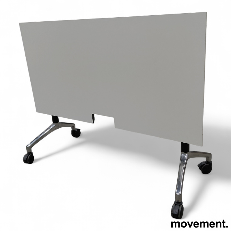Flip Top 140x70cm Hvit laminat, - 1 / 3