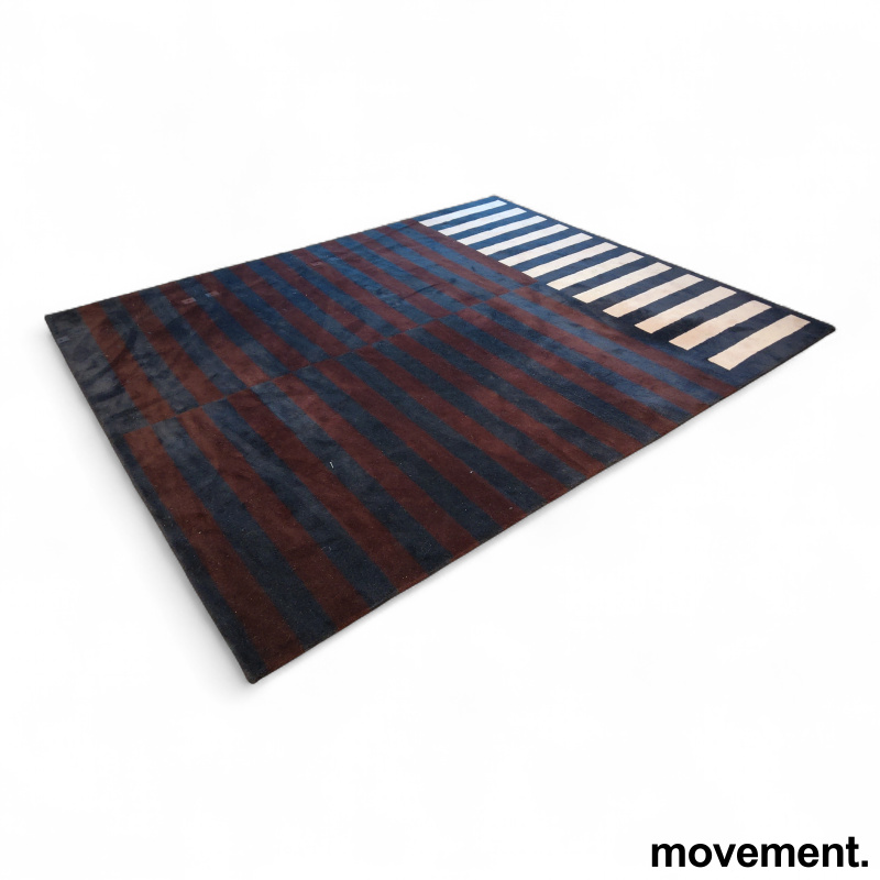 Stripe 300x250cm Blåburgunder og - 1 / 3