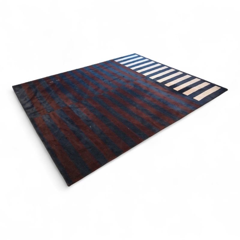 Stripe 300x250cm Blåburgunder og