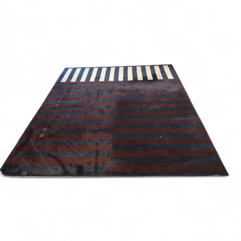 Stripe 300x250cm Blåburgunder og