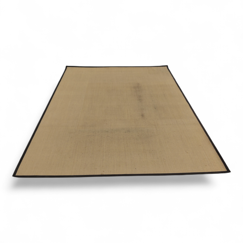 Sisal med sort kant 420x580cm Col