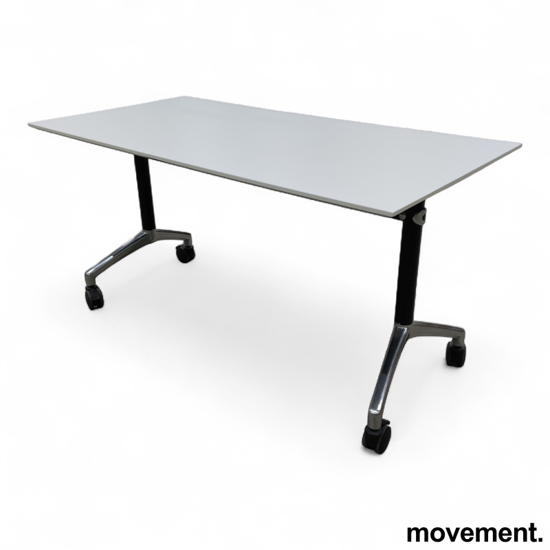 Flip Top 140x70cm Hvit laminat, - 2 / 2