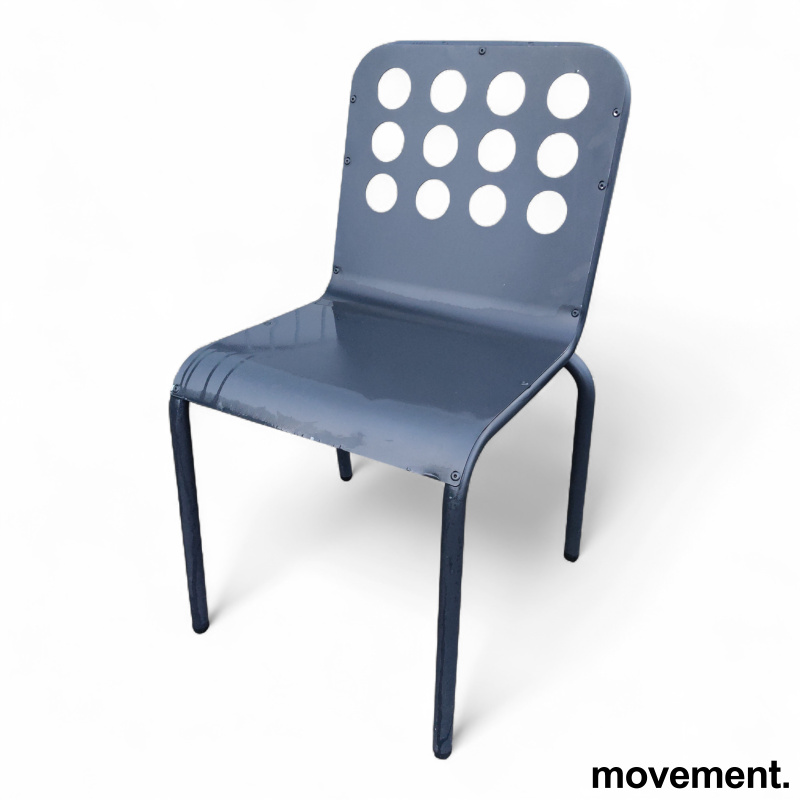 Sevilla side chair Sort, Pent brukt - 1 / 2