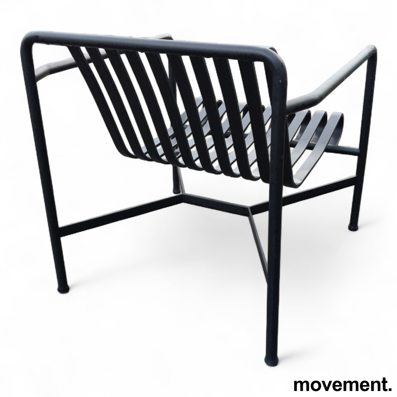 Palissade loungestol Sort, Pent - 2 / 2