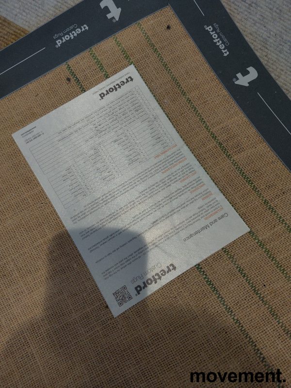 Interart teppe 470x400cm Lys grått, - 3 / 3