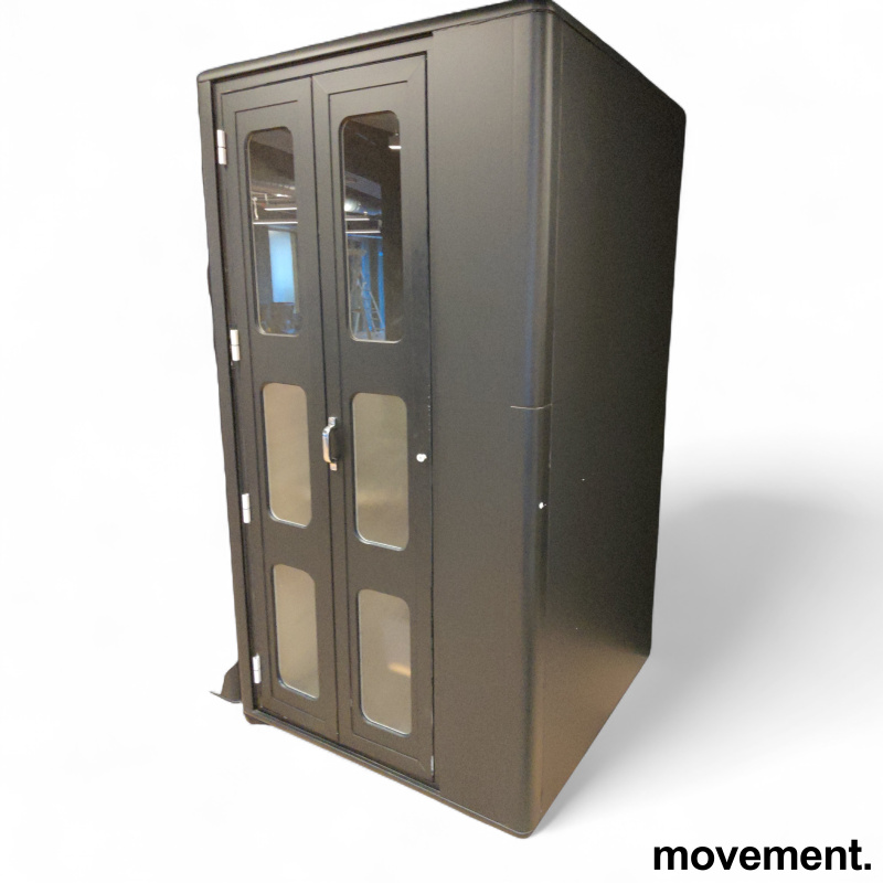 Hallo phone booth Sort, Pent brukt - 1 / 2