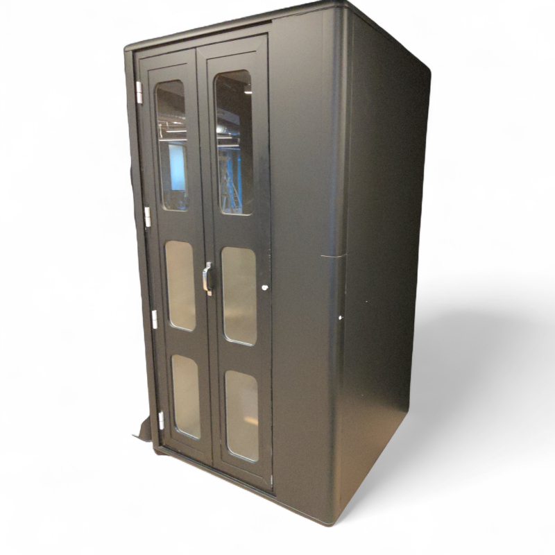 Hallo phone booth Sort, Pent brukt