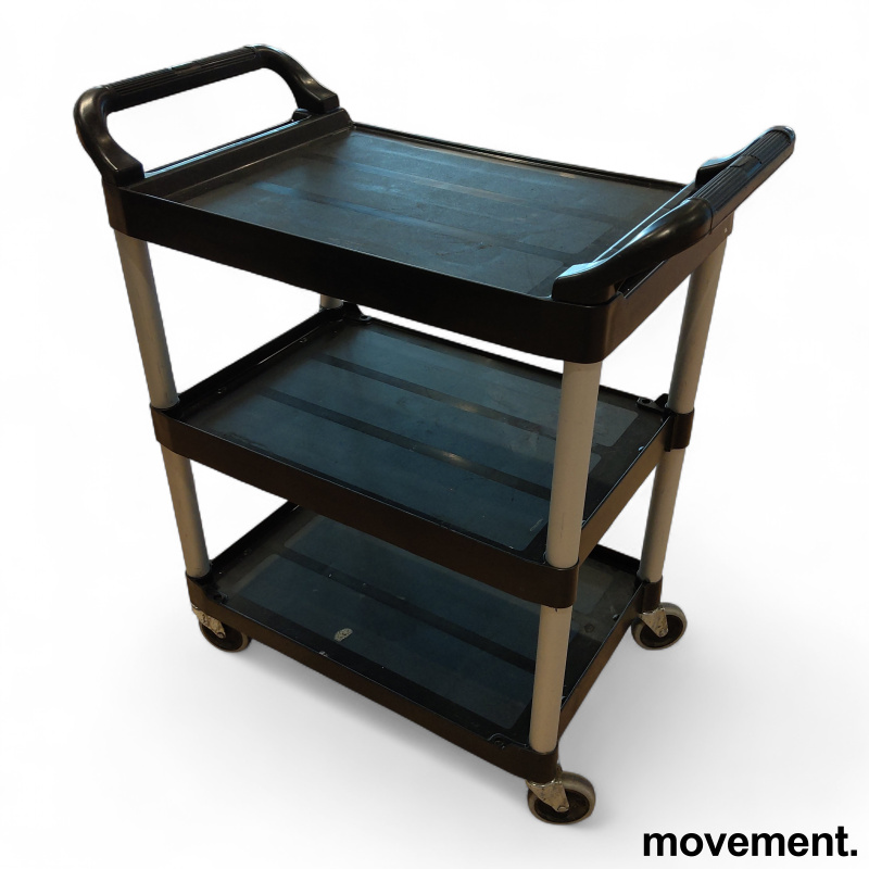 Trillebord 85x45x90+håndtak Sort, - 1 / 2