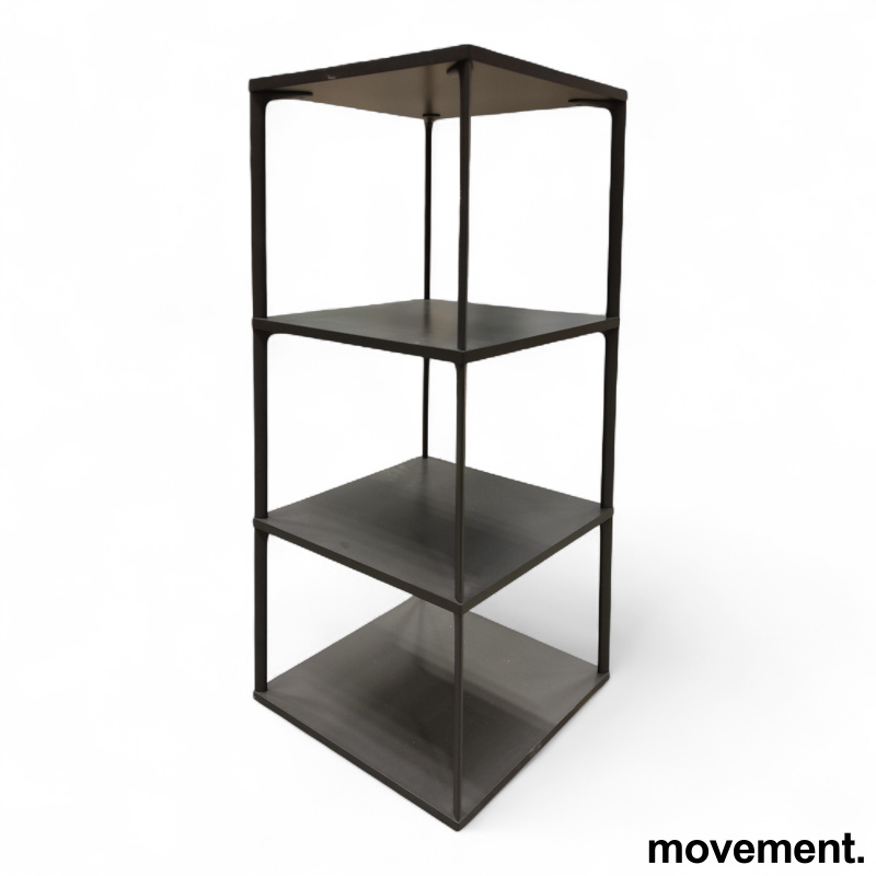 Eiffel bokhylle 4 hyller Sort, Pent - 1 / 2