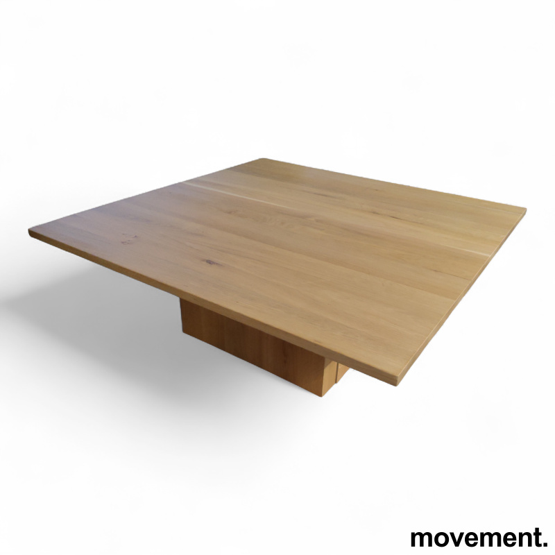 Loungebord 120x120cm Eik, Godt - 2 / 2