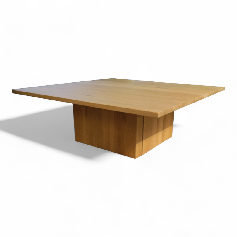 Loungebord 120x120cm Eik, Godt