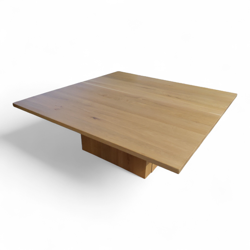 Loungebord 120x120cm Eik, Godt