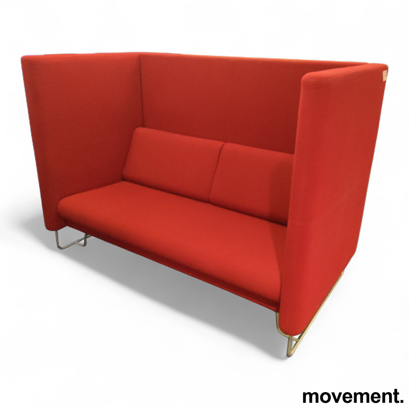 Pacific 2-seter High back Rødrosa - 1 / 2