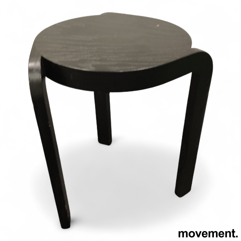 Spin stool  Sort eik, Pent brukt - 1 / 2