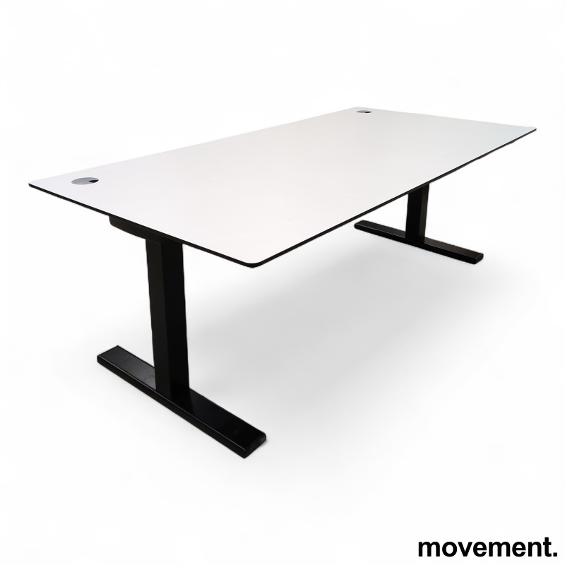 Q20 hevsenk 180x90cm Hvit laminat - 1 / 2