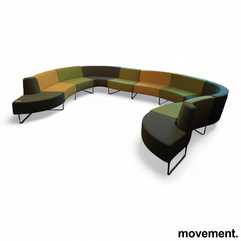 Gap modulsofa 10 moduler Grønt - 1 / 3