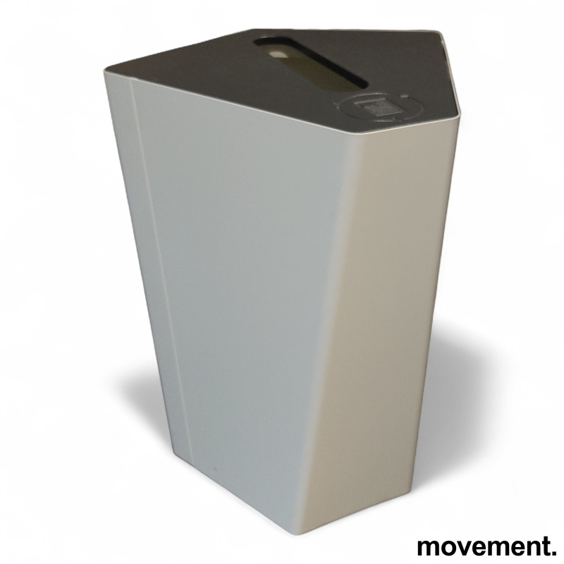 Kite Hvit, mørkt grått lokk, - 1 / 2