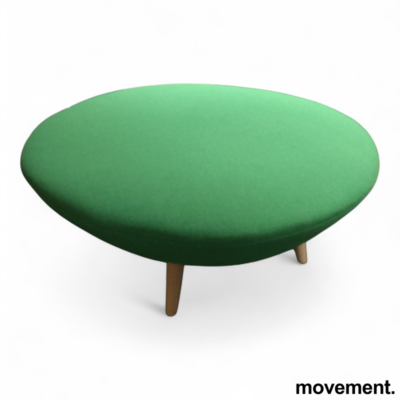 Puff Ø=105cm, høyde 46cm Grønt - 1 / 2