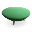 Puff Ø=105cm, høyde 46cm Grønt - 1 / 2