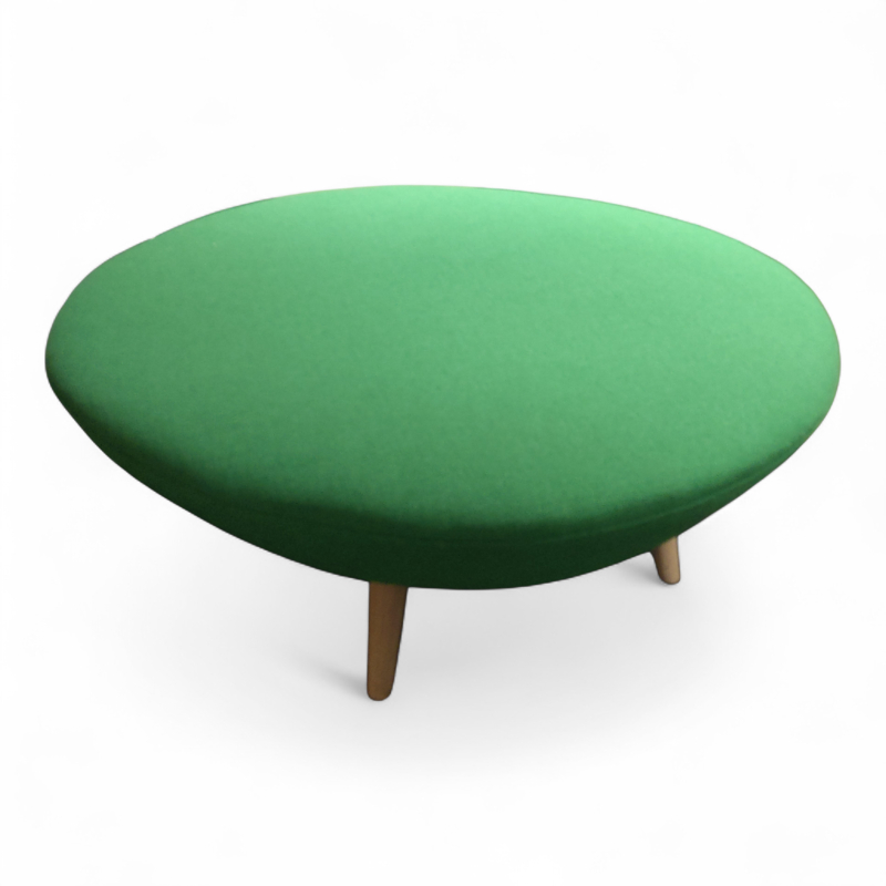 Puff Ø=105cm, høyde 46cm Grønt