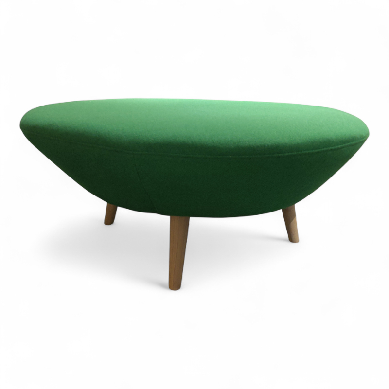Puff Ø=105cm, høyde 46cm Grønt