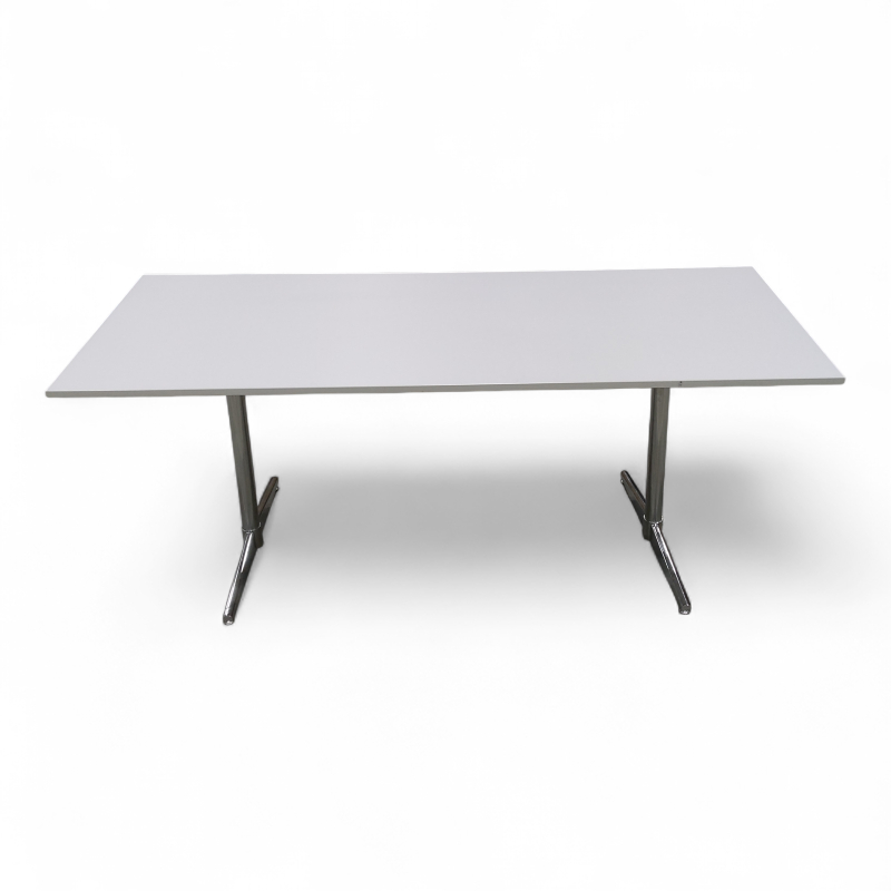 Allround 180x75cm Lys Grå, ben i