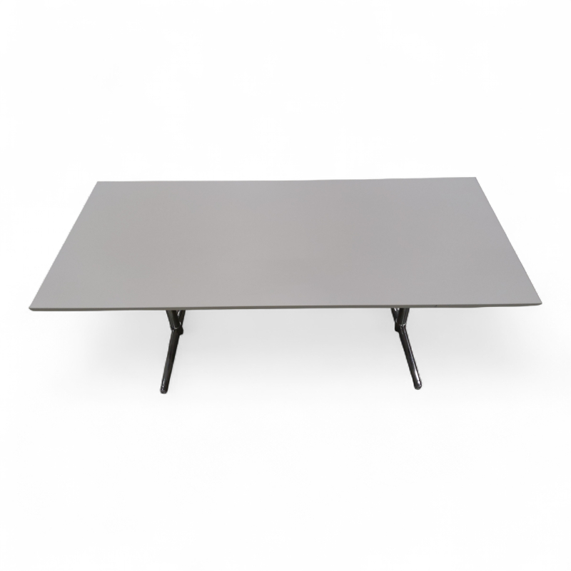 Allround 180x75cm Lys Grå, ben i