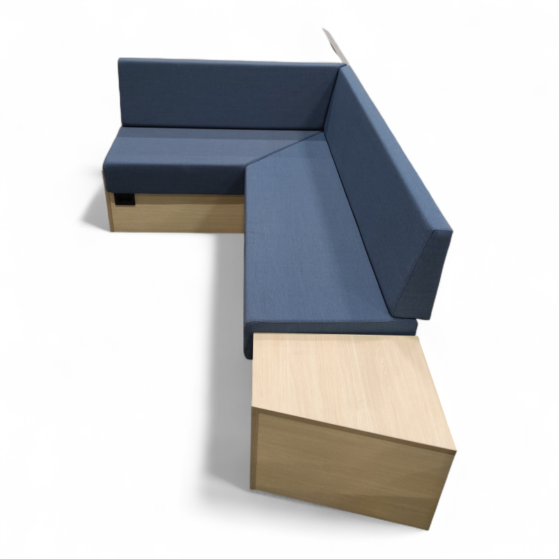 Plassbygd sofa 130x220cm hjørne