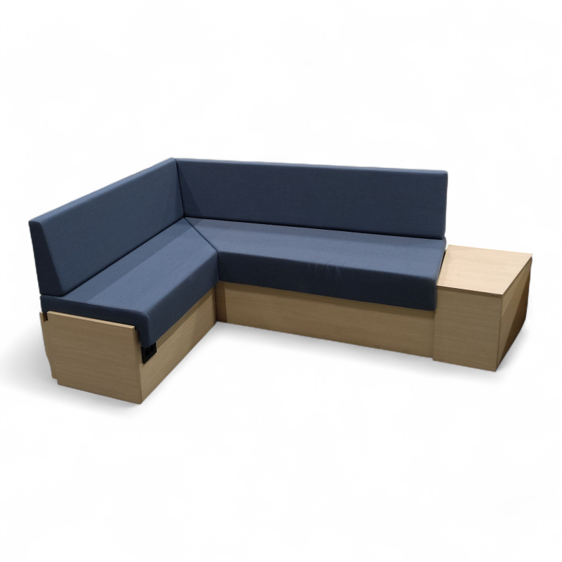 Plassbygd sofa 130x220cm hjørne