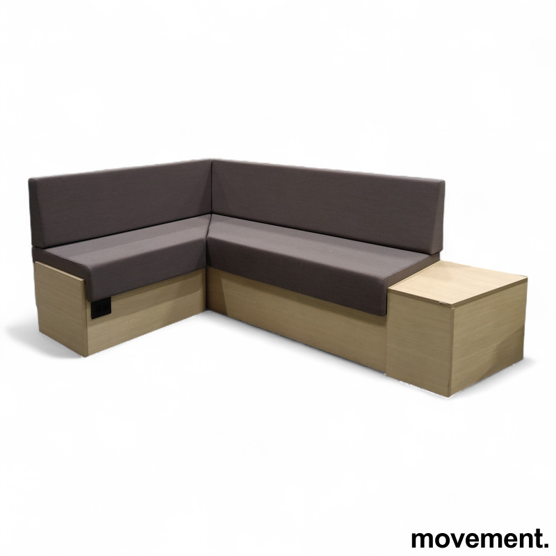 Plassbygd sofa 130x220cm hjørne - 1 / 2